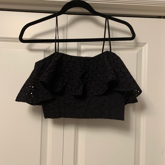 Ruffled Crop Top H&M (New with Tags) - Picture 1 of 5